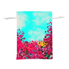 Flowers Lightweight Drawstring Pouch (l) by LW323