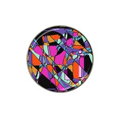 Abstract 2 Hat Clip Ball Marker by LW323