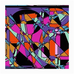 Abstract 2 Medium Glasses Cloth (2 Sides) by LW323