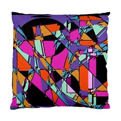 Abstract 2 Standard Cushion Case (two Sides) by LW323