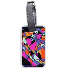 Abstract 2 Luggage Tag (one Side) by LW323