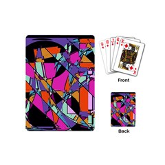 Abstract 2 Playing Cards Single Design (mini) by LW323