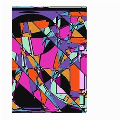 Abstract 2 Large Garden Flag (two Sides) by LW323