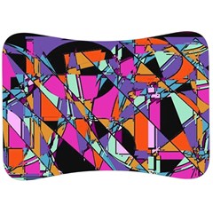 Abstract 2 Velour Seat Head Rest Cushion by LW323