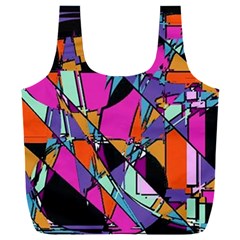 Abstract 2 Full Print Recycle Bag (xxxl) by LW323