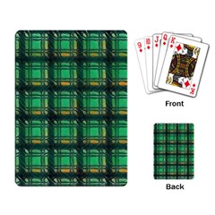 Green Clover Playing Cards Single Design (Rectangle)