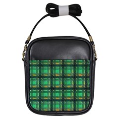 Green Clover Girls Sling Bag