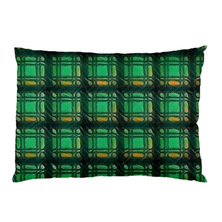 Green Clover Pillow Case (Two Sides)