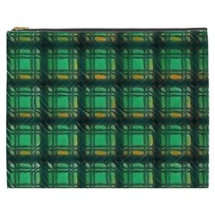 Green Clover Cosmetic Bag (xxxl) by LW323