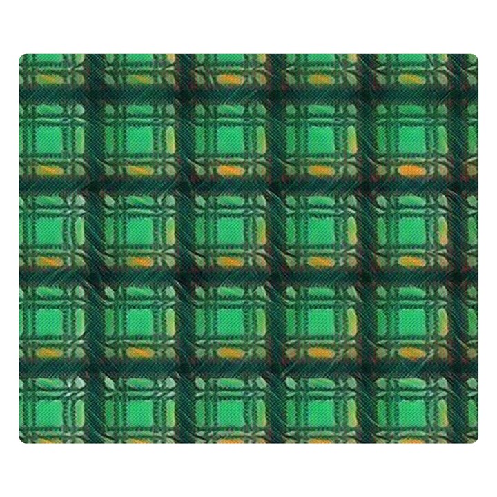 Green Clover Double Sided Flano Blanket (Small) 