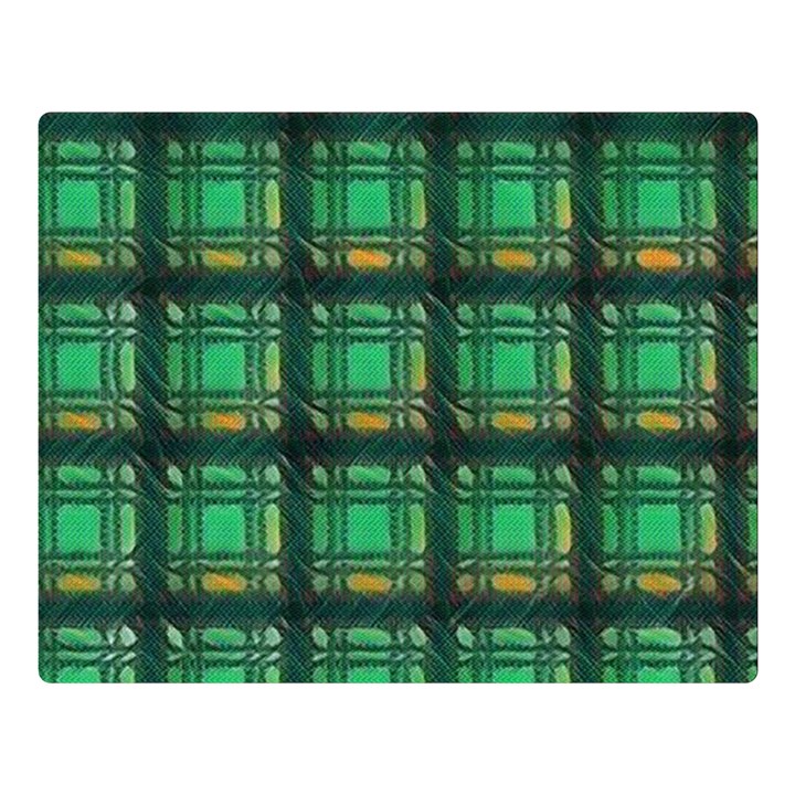 Green Clover Double Sided Flano Blanket (Large) 