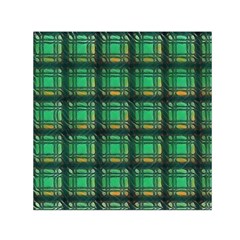 Green Clover Small Satin Scarf (Square)