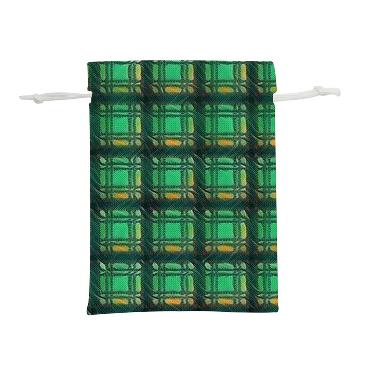 Green Clover Lightweight Drawstring Pouch (S)