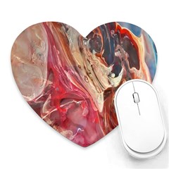 20210406 105120 Heart Mousepads by kaleidomarblingart