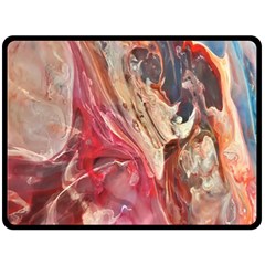 20210406 105120 Fleece Blanket (large)  by kaleidomarblingart