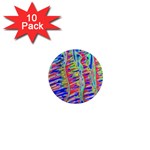 Vibrant-vases 1  Mini Magnet (10 pack)  Front