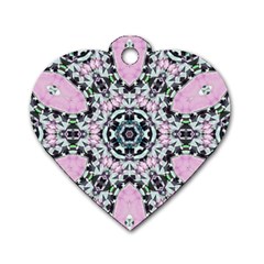 LacyGem-2 Dog Tag Heart (Two Sides)