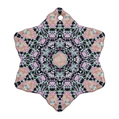 Gem Snowflake Ornament (two Sides)