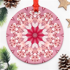 Diamond Girl Ornament (round) by LW323