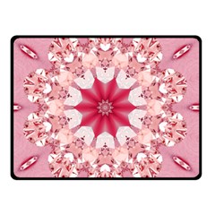 Diamond Girl Double Sided Fleece Blanket (small)  by LW323