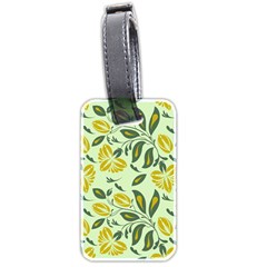 Folk Floral Pattern  Abstract Flowers Surface Design  Seamless Pattern Luggage Tag (two Sides) by Eskimos