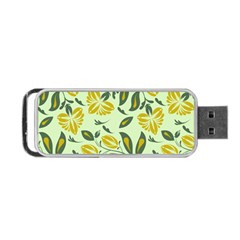 Folk Floral Pattern  Abstract Flowers Surface Design  Seamless Pattern Portable Usb Flash (two Sides) by Eskimos