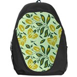 Folk floral pattern. Abstract flowers surface design. Seamless pattern Backpack Bag Front