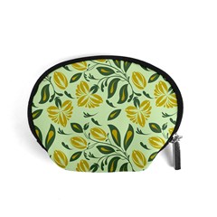 Folk Floral Pattern  Abstract Flowers Surface Design  Seamless Pattern Accessory Pouch (small) by Eskimos