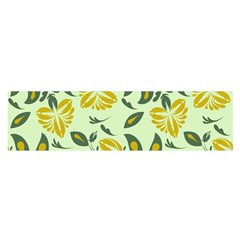 Folk Floral Pattern  Abstract Flowers Surface Design  Seamless Pattern Satin Scarf (oblong) by Eskimos