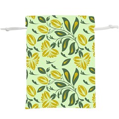 Folk Floral Pattern  Abstract Flowers Surface Design  Seamless Pattern  Lightweight Drawstring Pouch (xl) by Eskimos