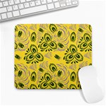 Folk floral pattern. Abstract flowers surface design. Seamless pattern Large Mousepads Front