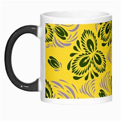 Folk Floral Pattern  Abstract Flowers Surface Design  Seamless Pattern Morph Mugs by Eskimos