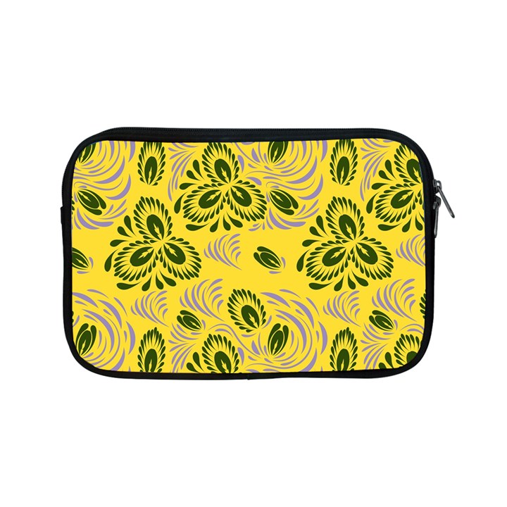 Folk floral pattern. Abstract flowers surface design. Seamless pattern Apple iPad Mini Zipper Cases