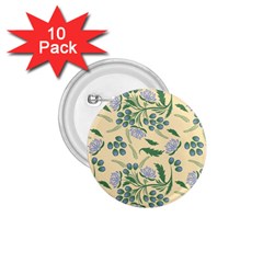 Folk Floral Pattern  Abstract Flowers Surface Design  Seamless Pattern 1 75  Buttons (10 Pack) by Eskimos