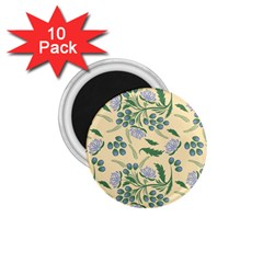 Folk Floral Pattern  Abstract Flowers Surface Design  Seamless Pattern 1 75  Magnets (10 Pack)  by Eskimos