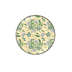 Folk Floral Pattern  Abstract Flowers Surface Design  Seamless Pattern Hat Clip Ball Marker by Eskimos