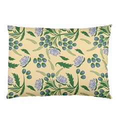 Folk Floral Pattern  Abstract Flowers Surface Design  Seamless Pattern Pillow Case by Eskimos