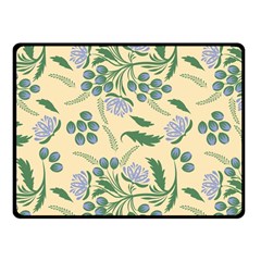 Folk Floral Pattern  Abstract Flowers Surface Design  Seamless Pattern Fleece Blanket (small) by Eskimos