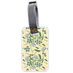 Folk Floral Pattern  Abstract Flowers Surface Design  Seamless Pattern Luggage Tag (two Sides) by Eskimos