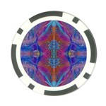 Flowing Duo  Poker Chip Card Guard Front