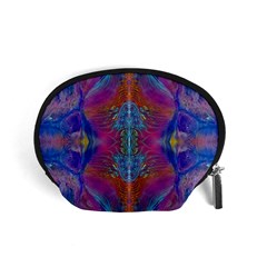 Flowing Duo  Accessory Pouch (small) by kaleidomarblingart