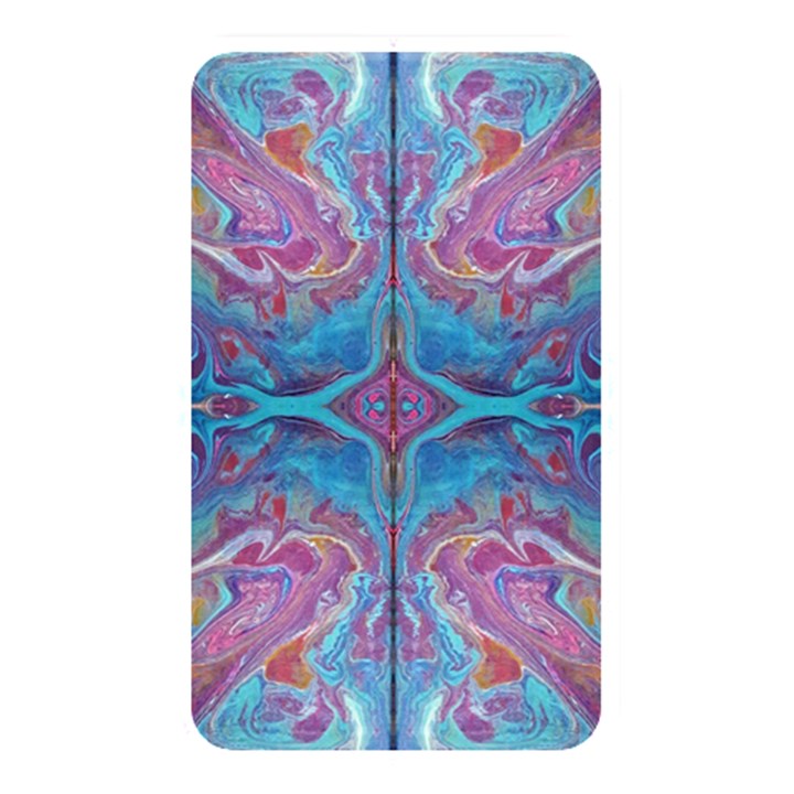 Marbling Turquoise Marbling Memory Card Reader (Rectangular)