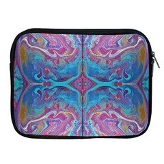 Marbling Turquoise Marbling Apple Ipad 2/3/4 Zipper Cases by kaleidomarblingart