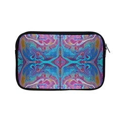 Marbling Turquoise Marbling Apple Macbook Pro 13  Zipper Case by kaleidomarblingart