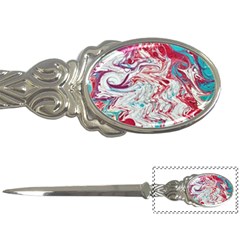 Marbling Patterns Letter Opener by kaleidomarblingart