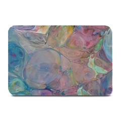 Marbled Pebbles Plate Mats by kaleidomarblingart