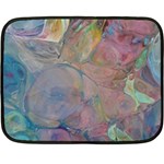 Marbled pebbles Double Sided Fleece Blanket (Mini)  35 x27  Blanket Front