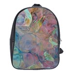 Marbled pebbles School Bag (Large) Front