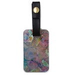 Marbled pebbles Luggage Tag (one side) Front