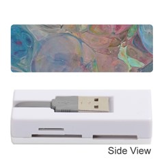 Marbled Pebbles Memory Card Reader (stick) by kaleidomarblingart